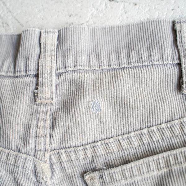 around 1980s 'Levis' gray color corduroy pants 'good fade'