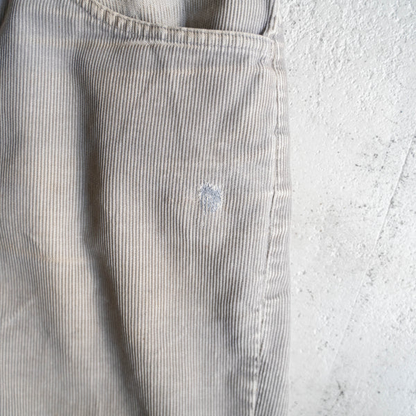 around 1980s 'Levis' gray color corduroy pants 'good fade'