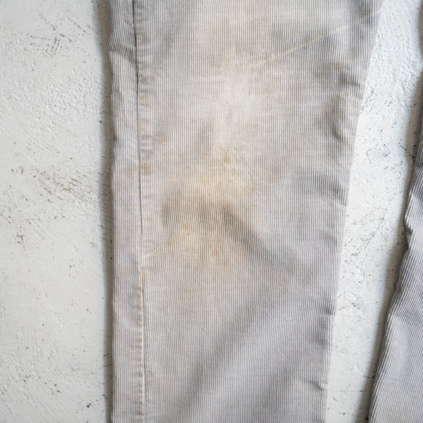 around 1980s 'Levis' gray color corduroy pants 'good fade'