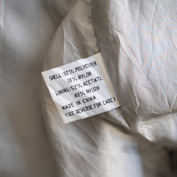 1990s black trench coat -super long length-