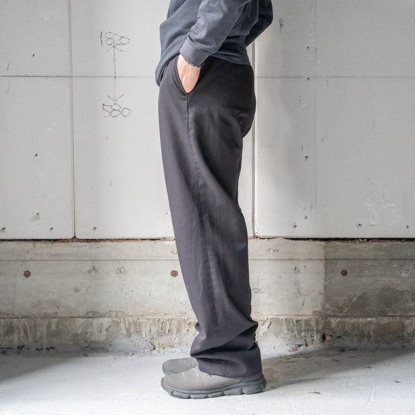 1990-00s British military black color No.3 dress pants