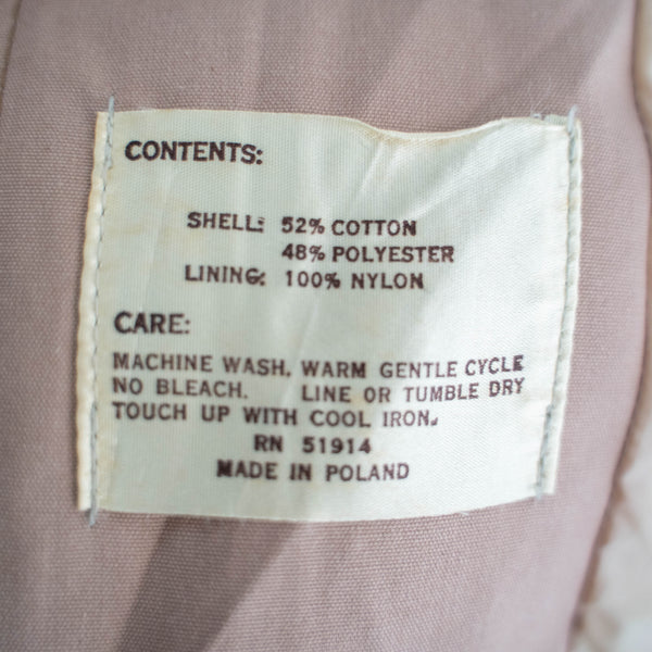 around 1980s Poland pink beige color trench coat -good details-