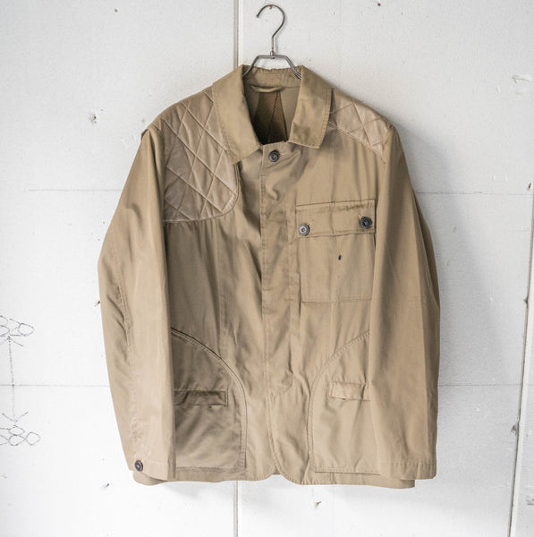 1970-80s Europe light brown color hunting jacket -light weight-　