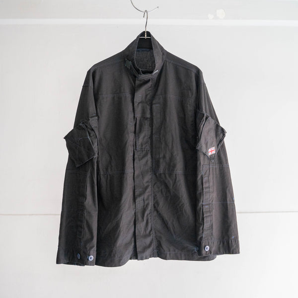 2000s British military combat jacket 'RAF' -black dyed-