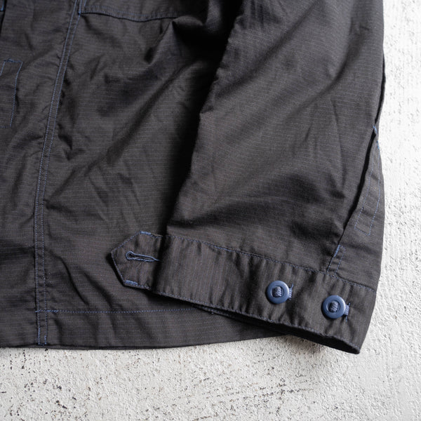 2000s British military combat jacket 'RAF' -black dyed-