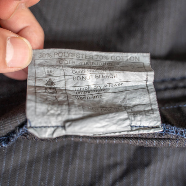 2000s British military combat jacket 'RAF' -black dyed-