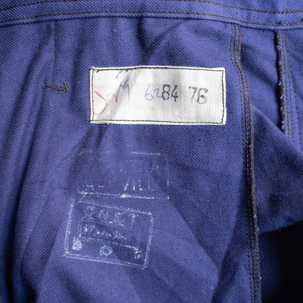 around 1960s France cotton twill work pants 'government supply' 'dead stock'
