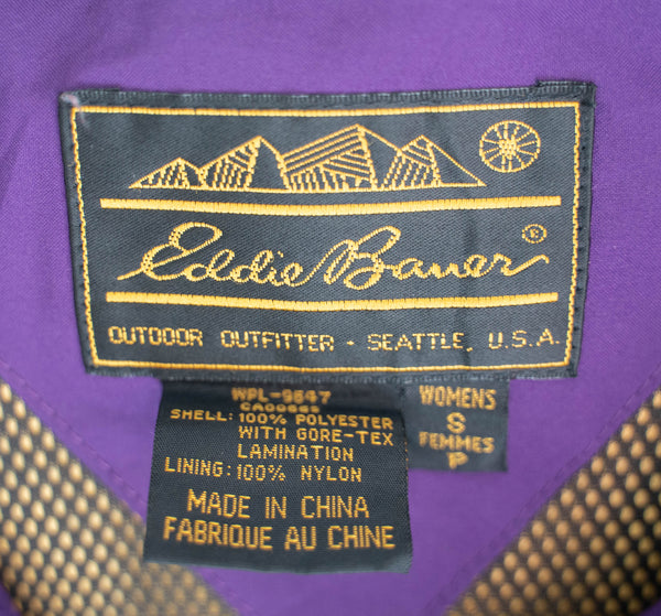 1980-90s 'Eddie Bauer' purple color outdoor parka 'GORE-TEX’