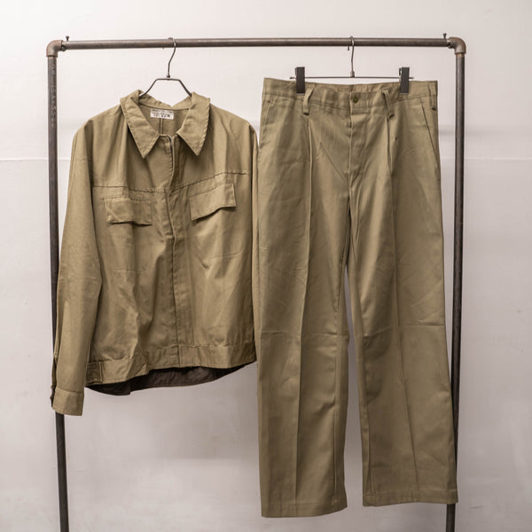 1970-80s Italian military 2 pockets short jacket ‘dead stock’