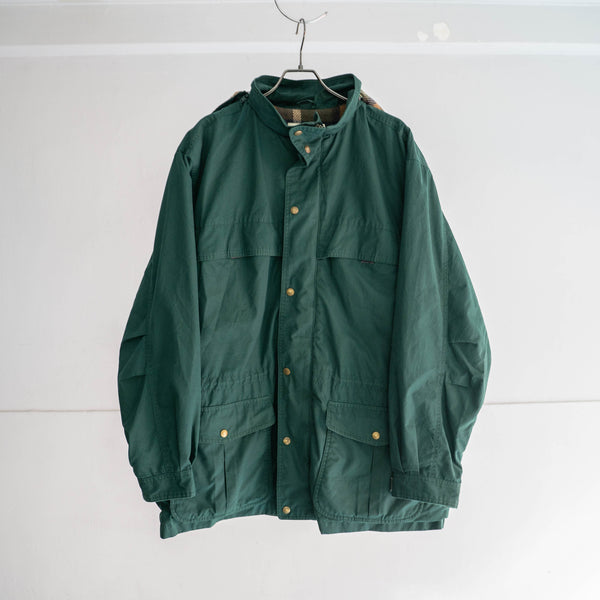 2000s 'Eddie Bauer' deep green mountain parka