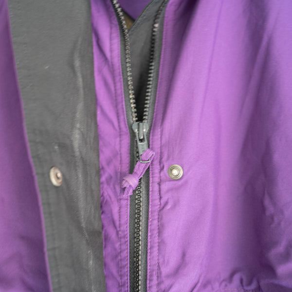 1980-90s 'Eddie Bauer' purple color outdoor parka 'GORE-TEX’