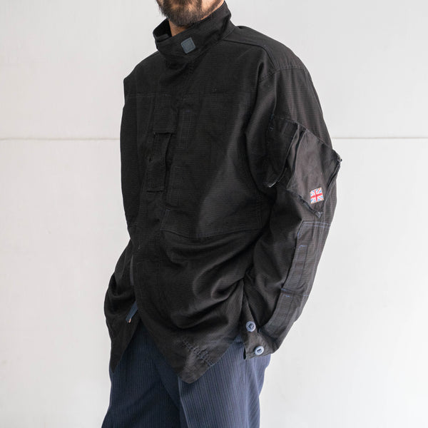 2000s British military combat jacket 'RAF' -black dyed-