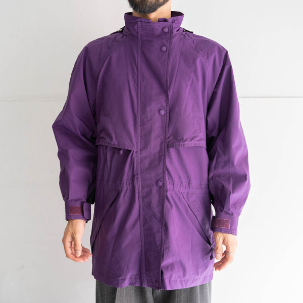 1980-90s 'Eddie Bauer' purple color outdoor parka 'GORE-TEX’