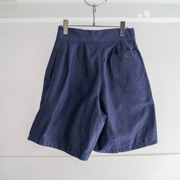 1960-70s Italian military navy color gurkha shorts 'dead stock'
