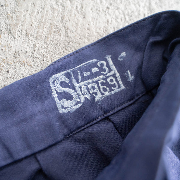 1960-70s Italian military navy color gurkha shorts 'dead stock'