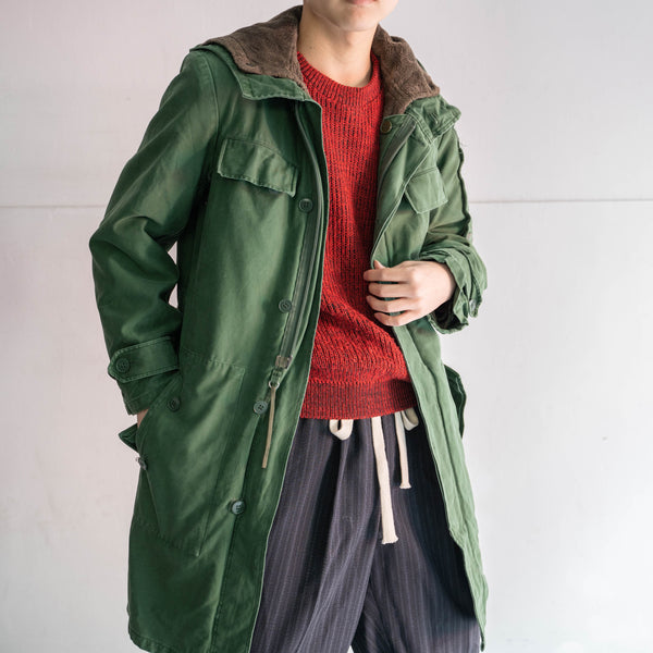 around 1990s German police long coat with liner