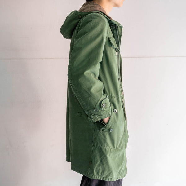 around 1990s German police long coat with liner