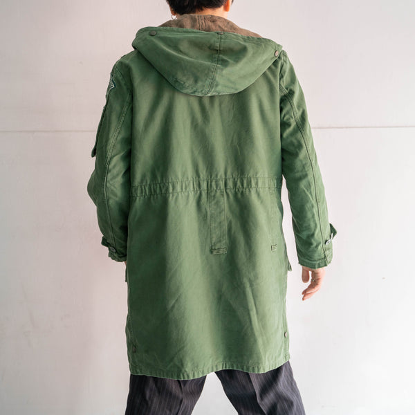 around 1990s German police long coat with liner