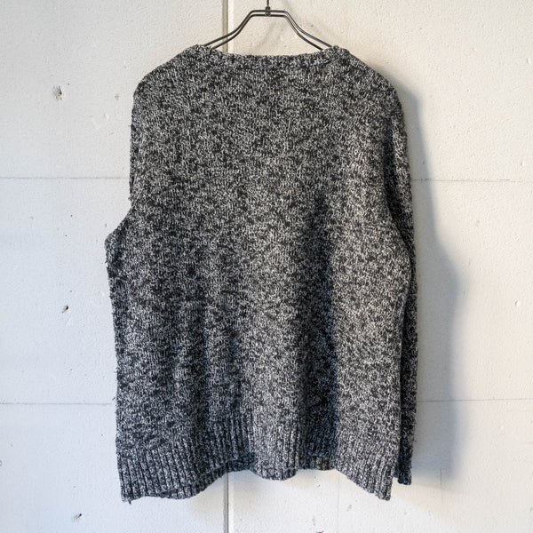 around2000s 'L.L.Bean' heather tone U neck knit