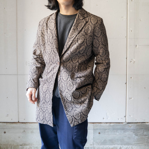 around 1990s jacquard weave tailored jacket