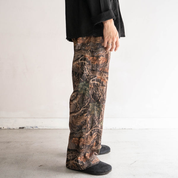 around 1990s real tree camouflage polyester easy pants