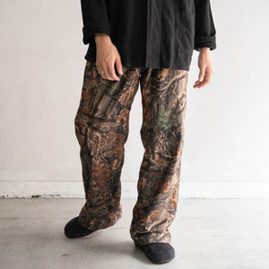 around 1990s real tree camouflage polyester easy pants