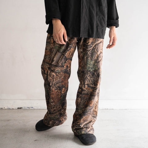 around 1990s real tree camouflage polyester easy pants