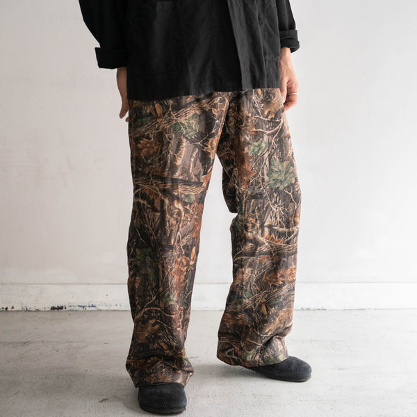 around 1990s real tree camouflage polyester easy pants