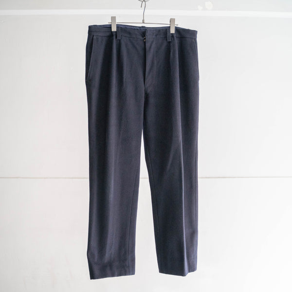 around 1960s France dark navy wool pants