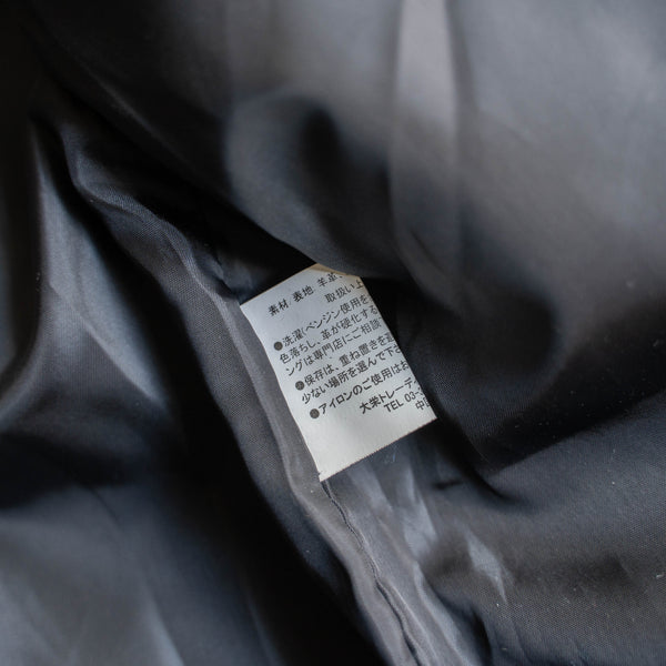 around 1990s black sheep skin half coat 'mint condition'