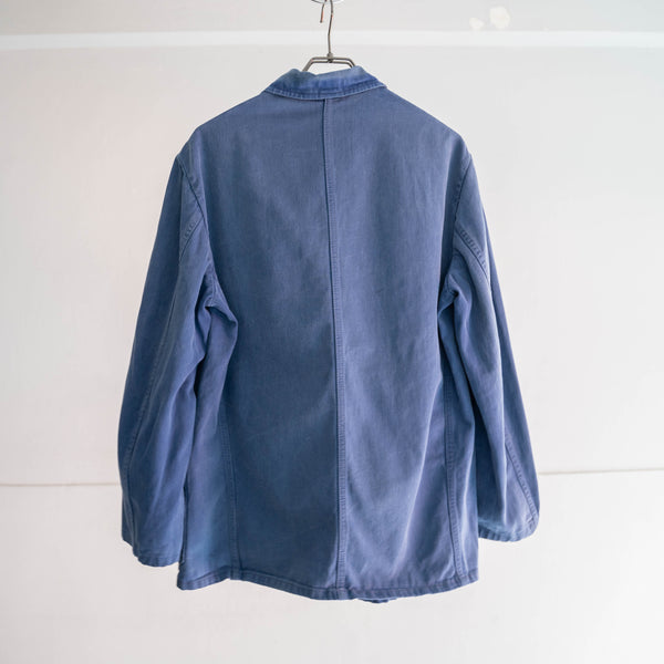 1970-80s Germany faded navy denim work jacket