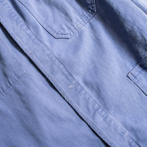 1970-80s Germany faded navy denim work jacket