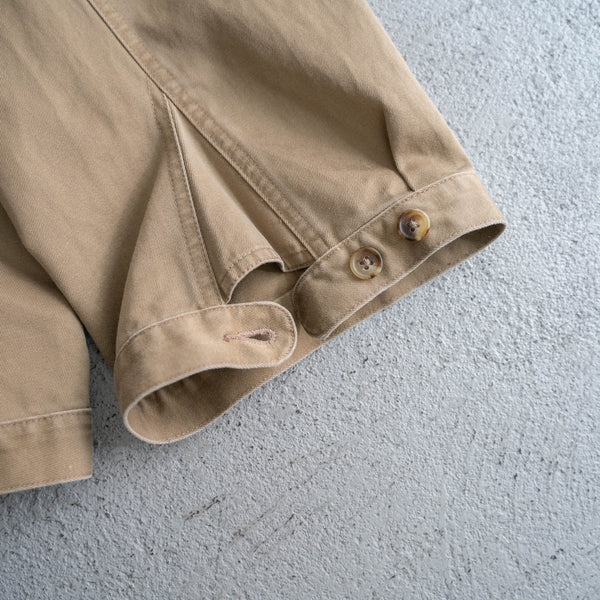 1980s  'L.L.Bean' beige color chino pants -with cargo pocket -