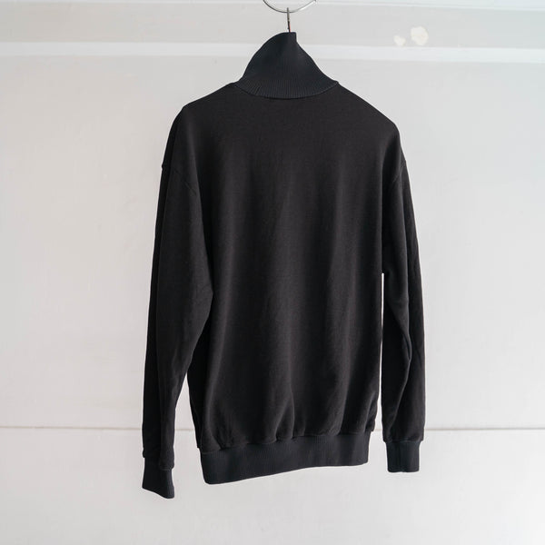 1970s Europe simple black track jacket