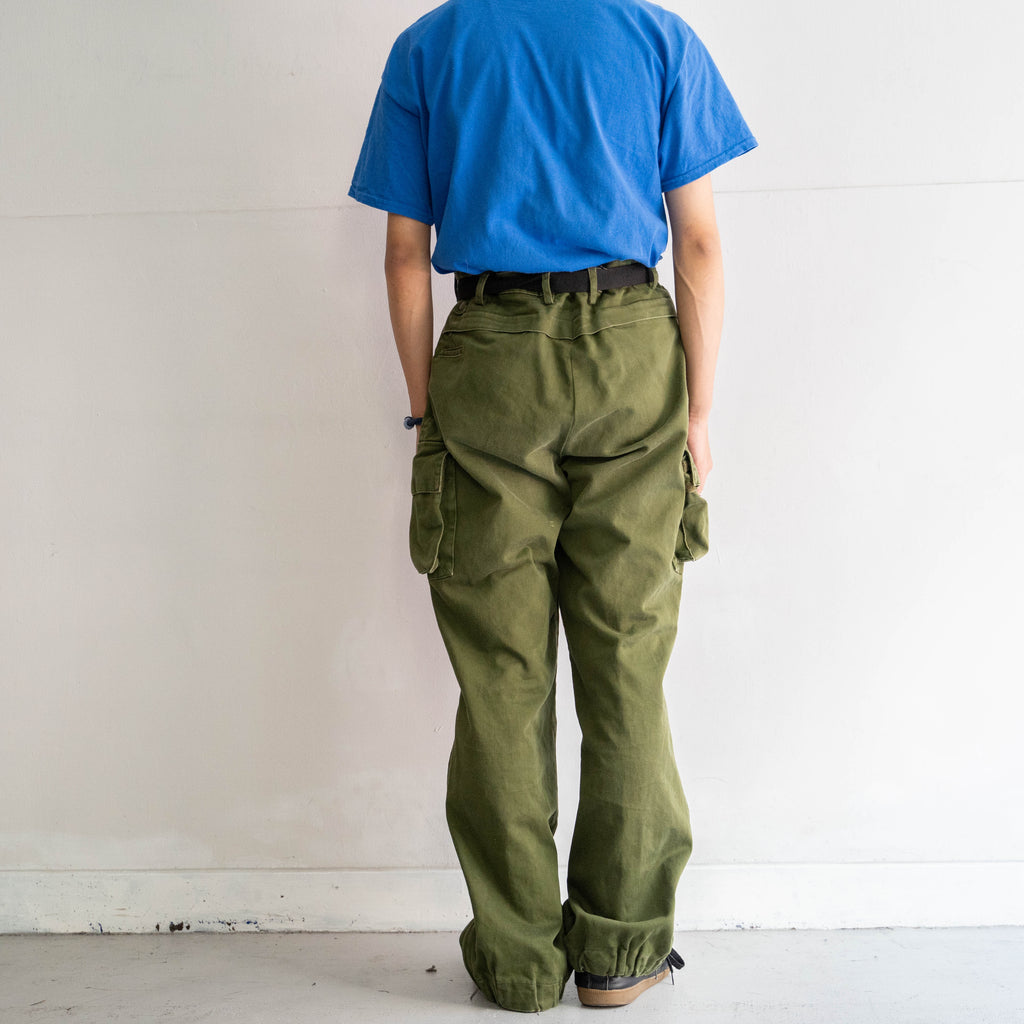 1980-90s German police cargo pants 'with gimmick' – gochic vintage