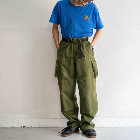 1980-90s German police cargo pants 'with gimmick'
