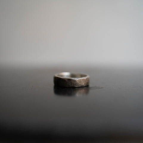'ray kato' hand made silver ring 950 -74