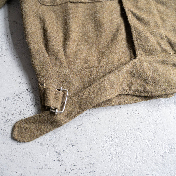 1950s Canadian military wool battle dress jacket 'dead stock'