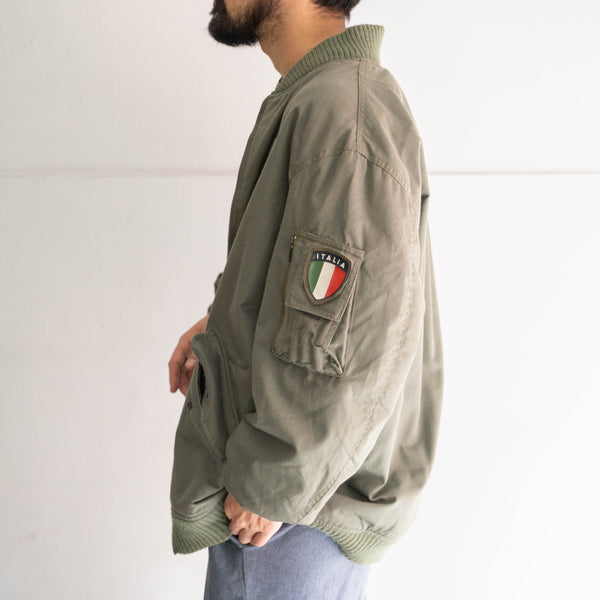 1990s Italian military L-2B flight jacket -1