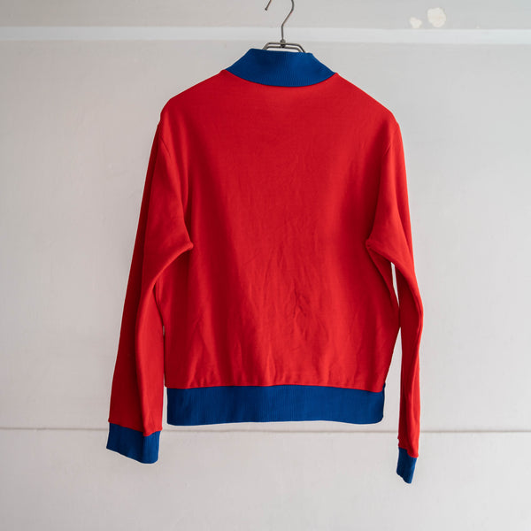 1970s Europe vivid red track jacket