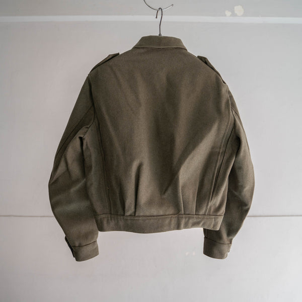 1970s Italian military wool battle dress jacket 'dead stock'