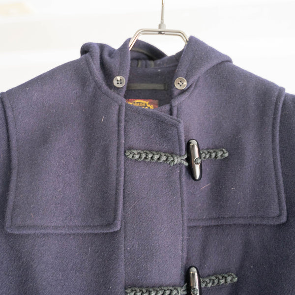 around 1980s Germany navy color duffle coat 'mint condition'