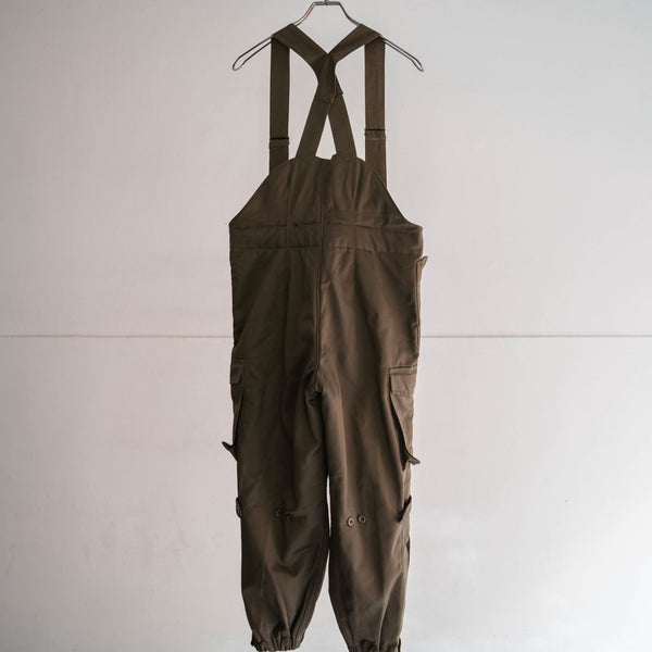 1980s German military quilting cargo over-all 'dead stock'