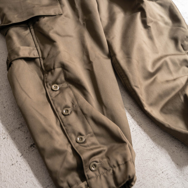 1980s German military quilting cargo over-all 'dead stock'