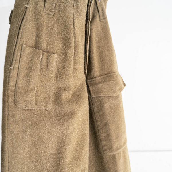 1960s Dutch military wool battle dress pants 'dead stock'