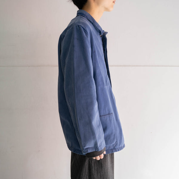 1970-80s Germany faded navy denim work jacket