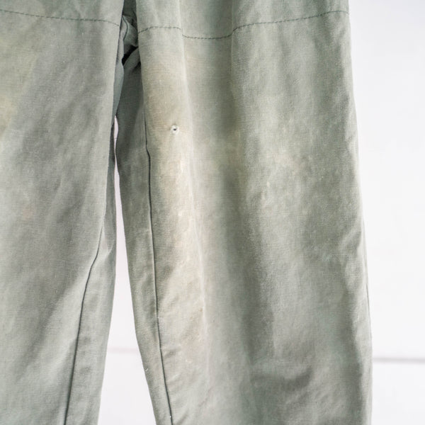 around 1970s France khaki color hunting pants -good fade-