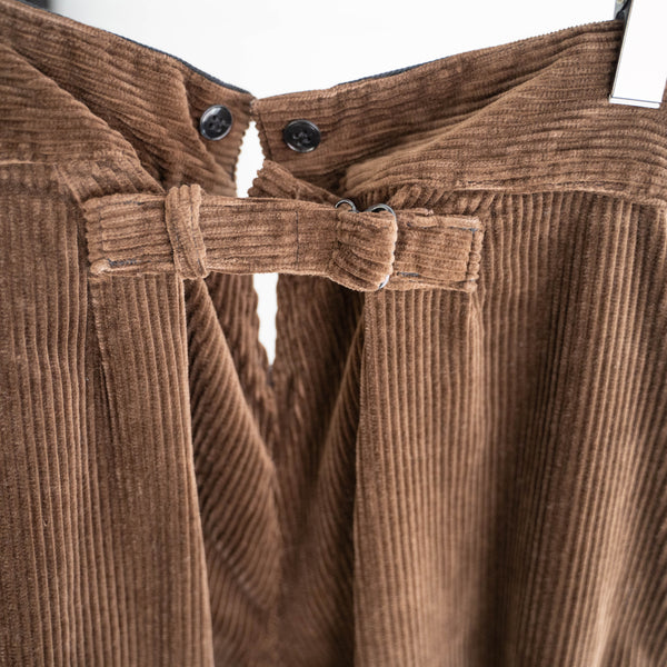 around 1970s France brown corduroy half pants 'mint condition'