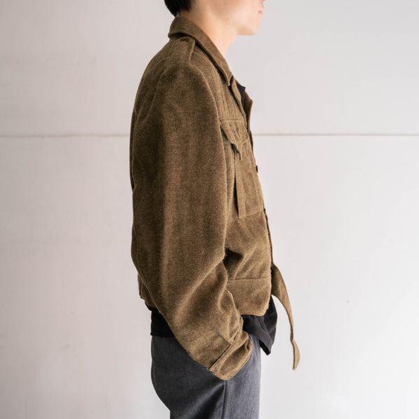 1950s Canadian military wool battle dress jacket 'dead stock'
