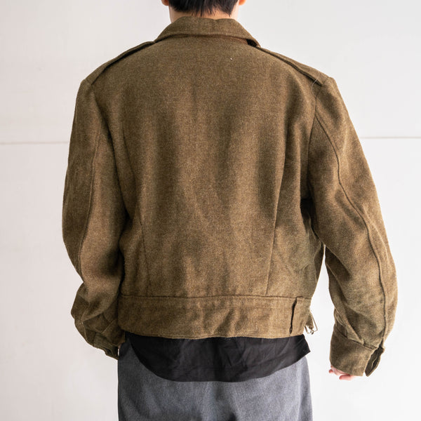 1950s Canadian military wool battle dress jacket 'dead stock'